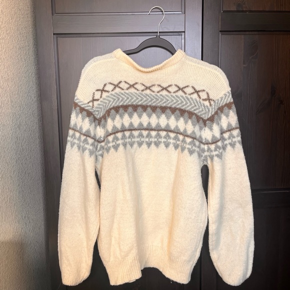Men’s heavy crewneck sweater - Picture 5 of 5